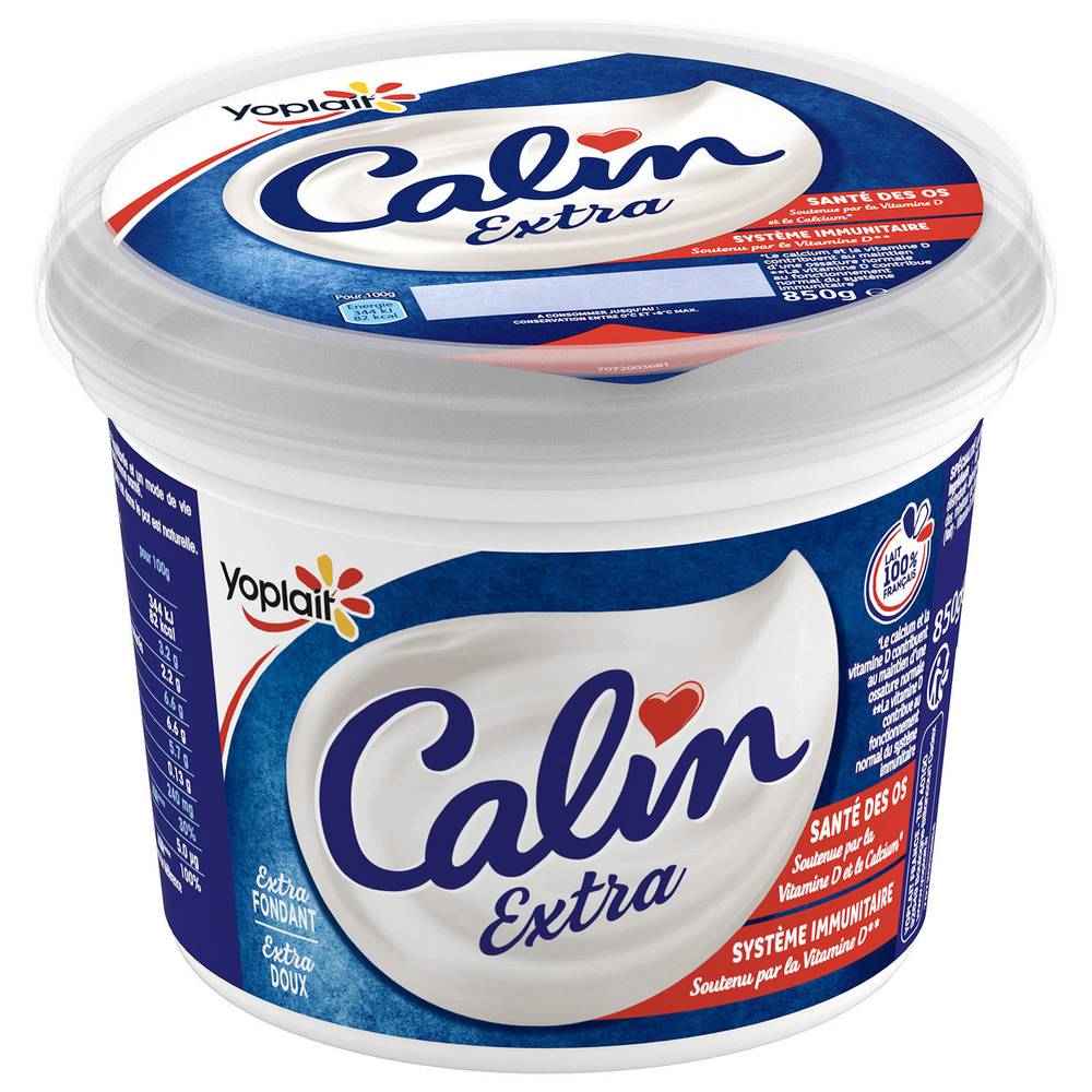 Yoplait - Calin extra fromage blanc nature