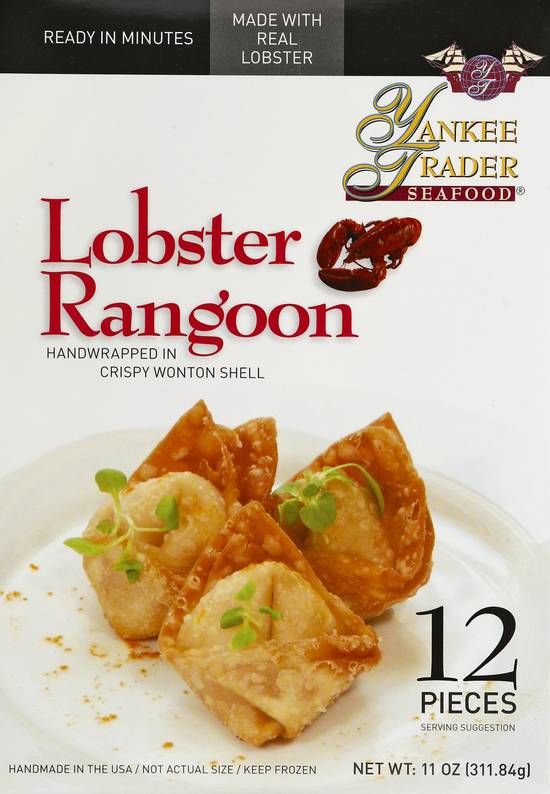 Yankee Trader Seafood Frozen Lobster Rangoon (12 ct)