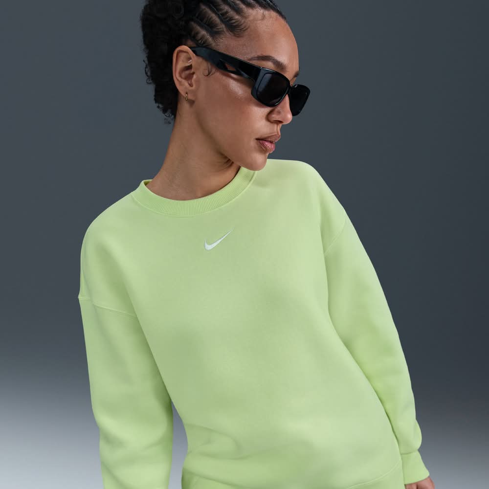 nike lime green sweatshirt