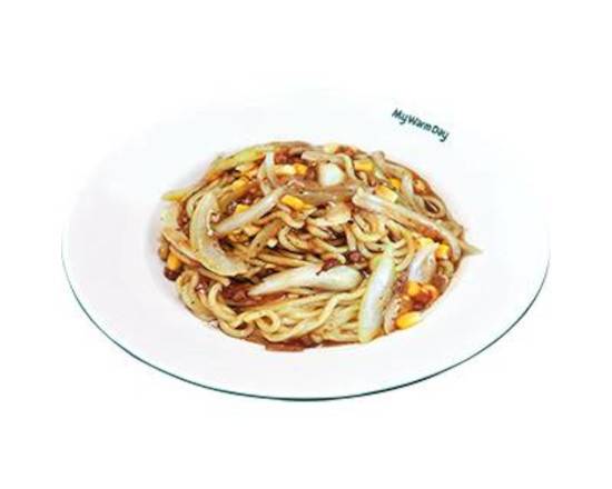 黑胡椒鐵板麵HotPlateNoodlewithBlackPepperSauce