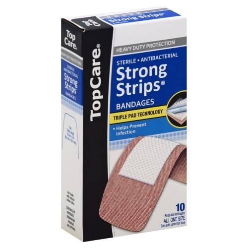 Topcare Strong Strips Bandages One Size