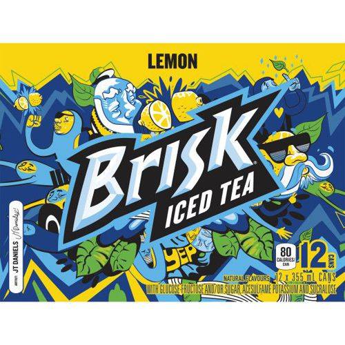 Lipton Lemon Iced Tea (12x 355 ml)