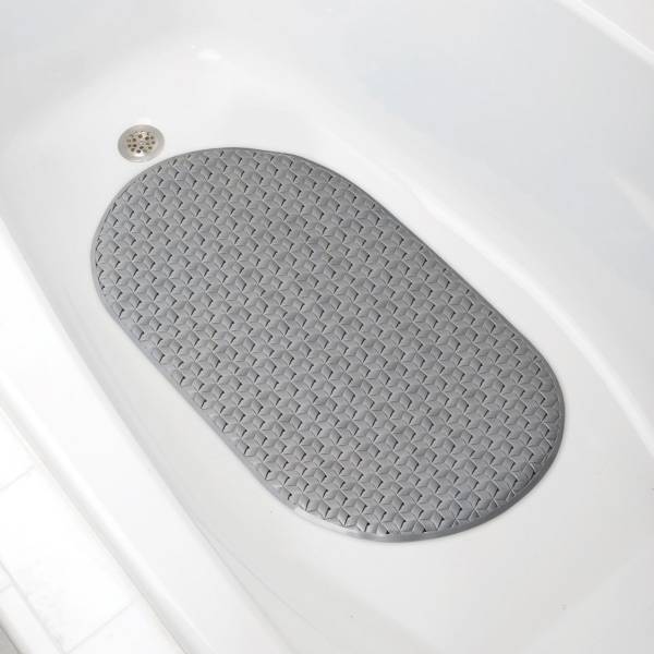 Zenna Home Eco-Smart Tri-Weave Premium Bath Mat (grey)