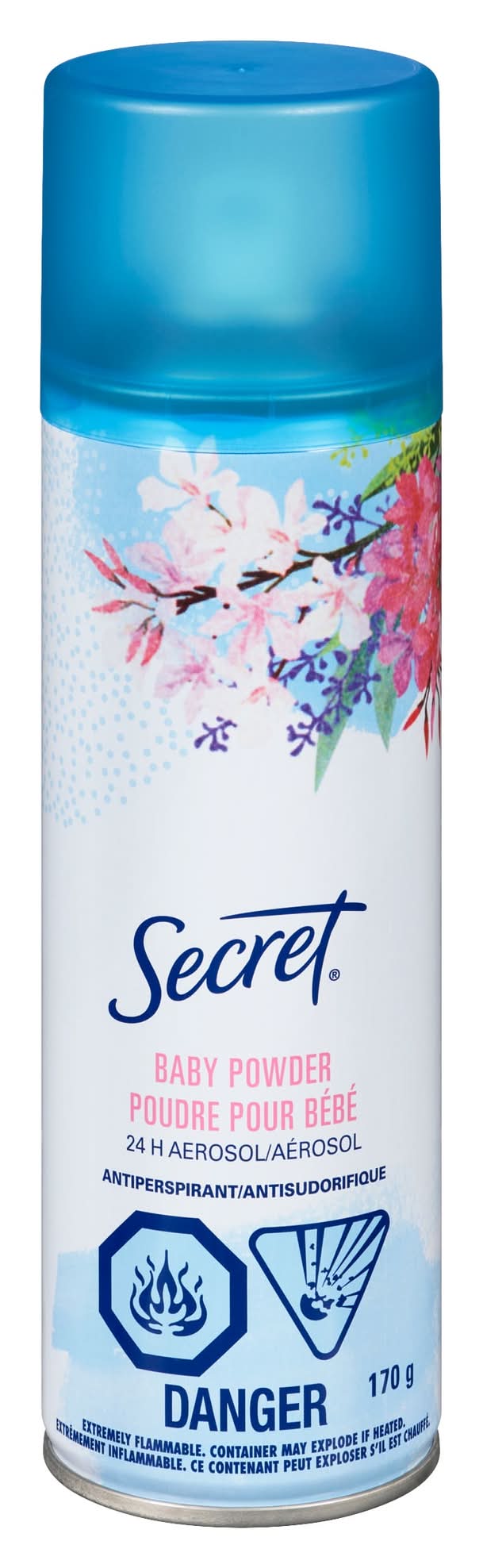 Secret Deodorant Aerosol Baby Powder (170 g)