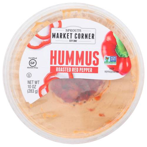 Market Corner Roasted Red Pepper Hummus