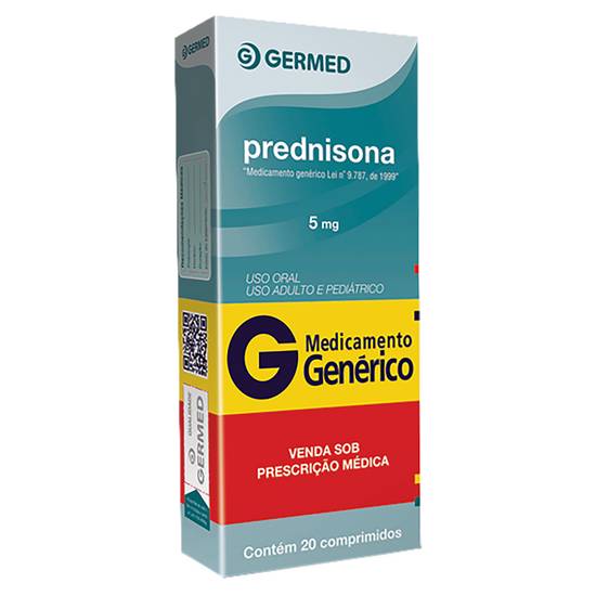 Prednisona 5mg (20 comprimidos)