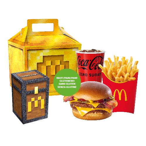 Minecraft MM Double Cheese Bacon NO Gluten