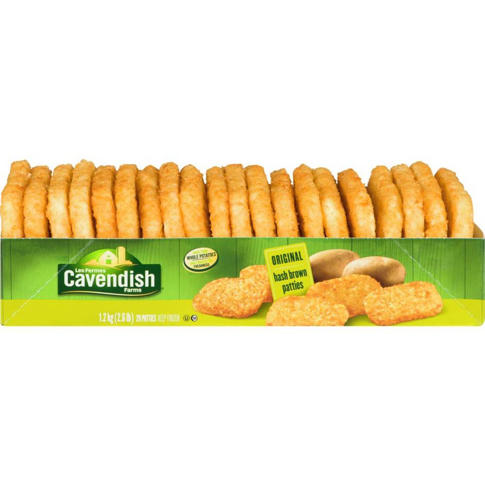 Cavendish Original Hash Brown Patties (1.2 kg)