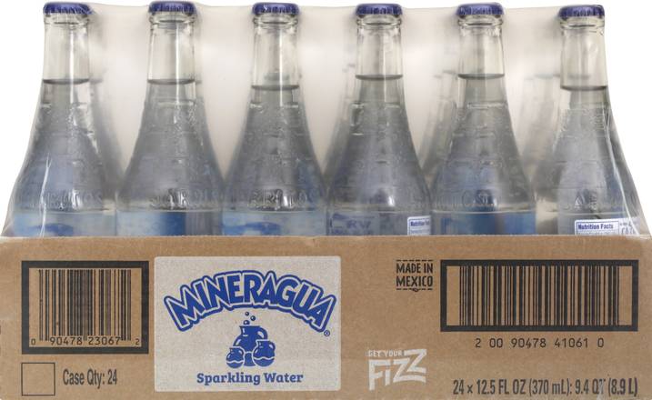 Jarritos Mineragua Sparkling Water 12 fl. oz. - 24/Case