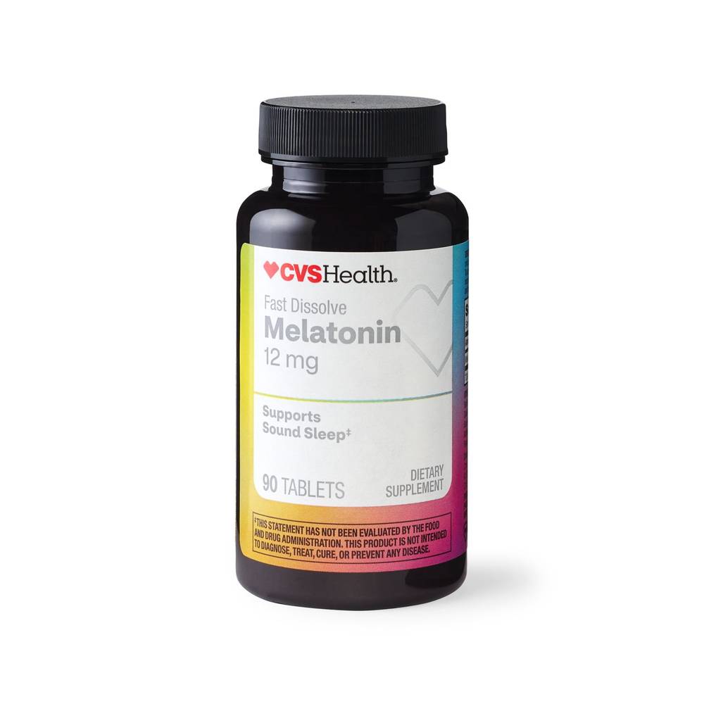 Cvs Health Melatonin Fast Dissolve Tablets (90 ct)