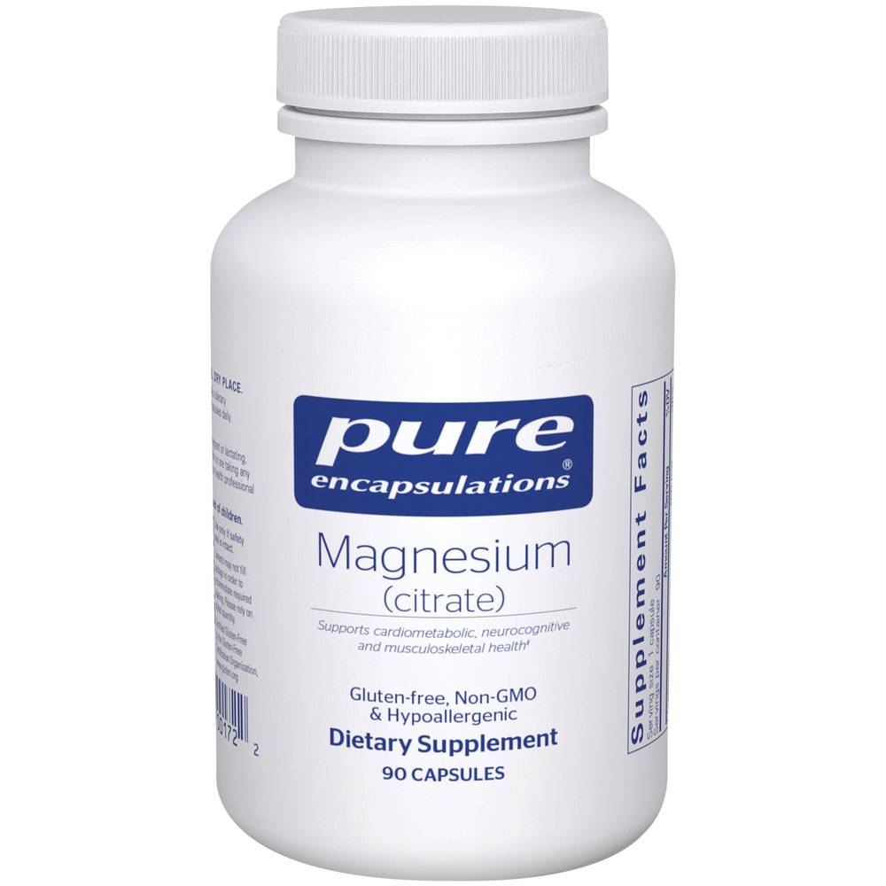 Magnesium Citrate - Energy Support - 150Mg (90 Capsules)