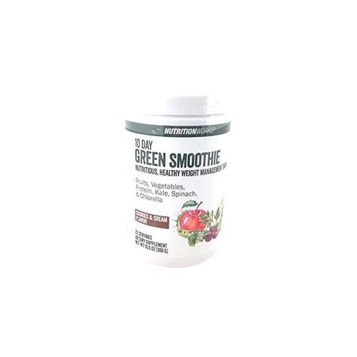 Nutrition Works 10 Day Green Smoothie Cookies & Cream Flavor (10.6 oz)