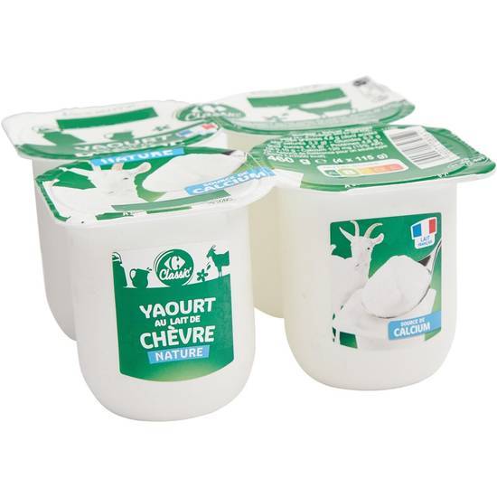 Carrefour Classic' - Yaourt au lait de chèvre