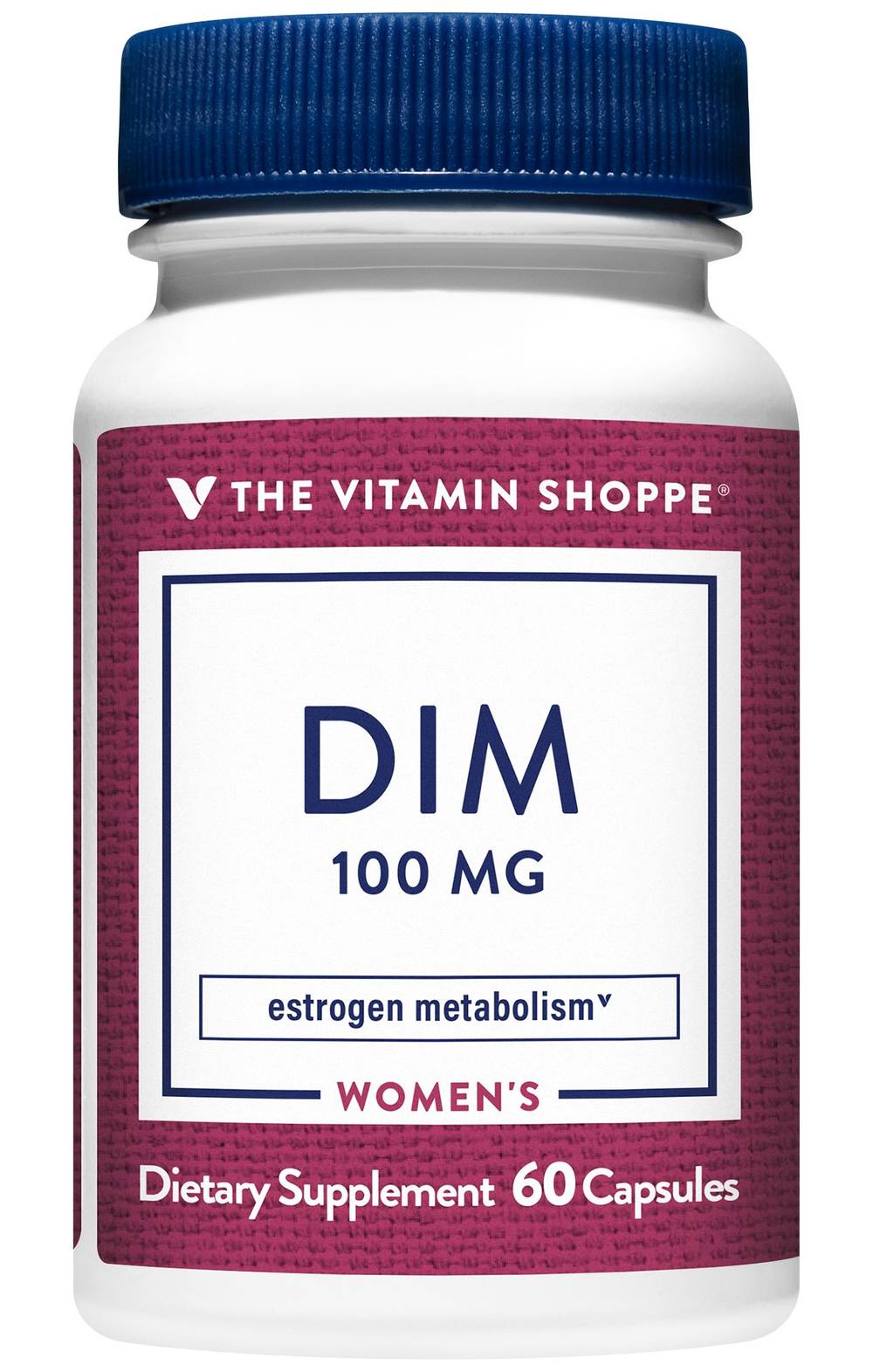 The Vitamin Shoppe Dim Estrogen Metabolism 100 mg Capsules (60 ct)