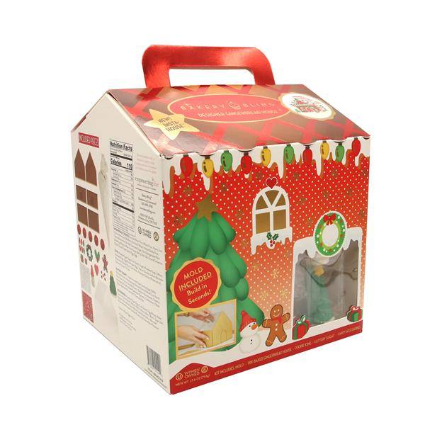 Bakery Bling Designer Cozy Cottage Gingerbread Insta-House Kit