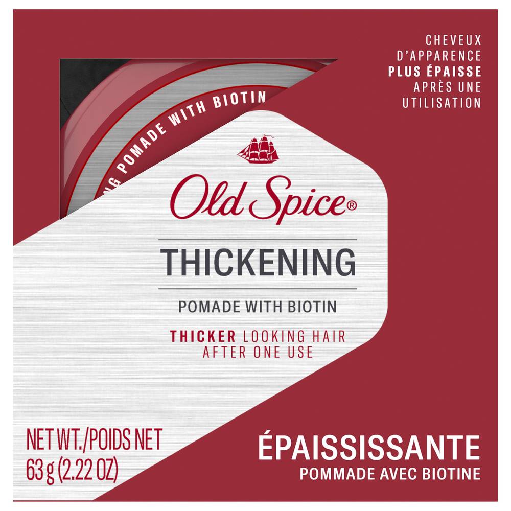 Old Spice Thickening Men's Pomade With Biotin (63 g)