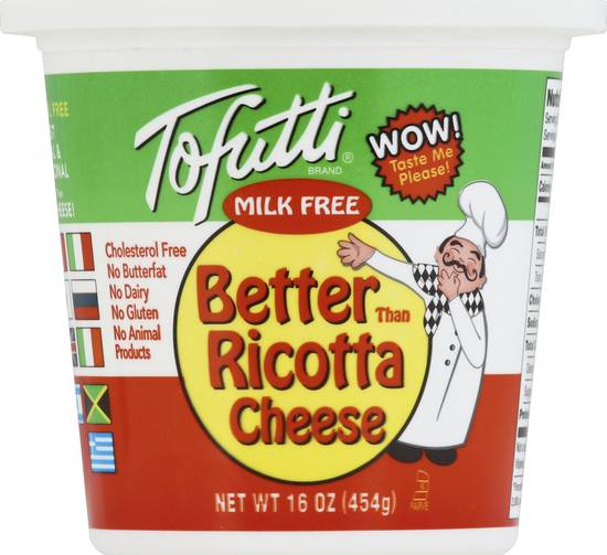 Tofutti Dairy & Gluten Free Better Than Ricotta (16 oz)