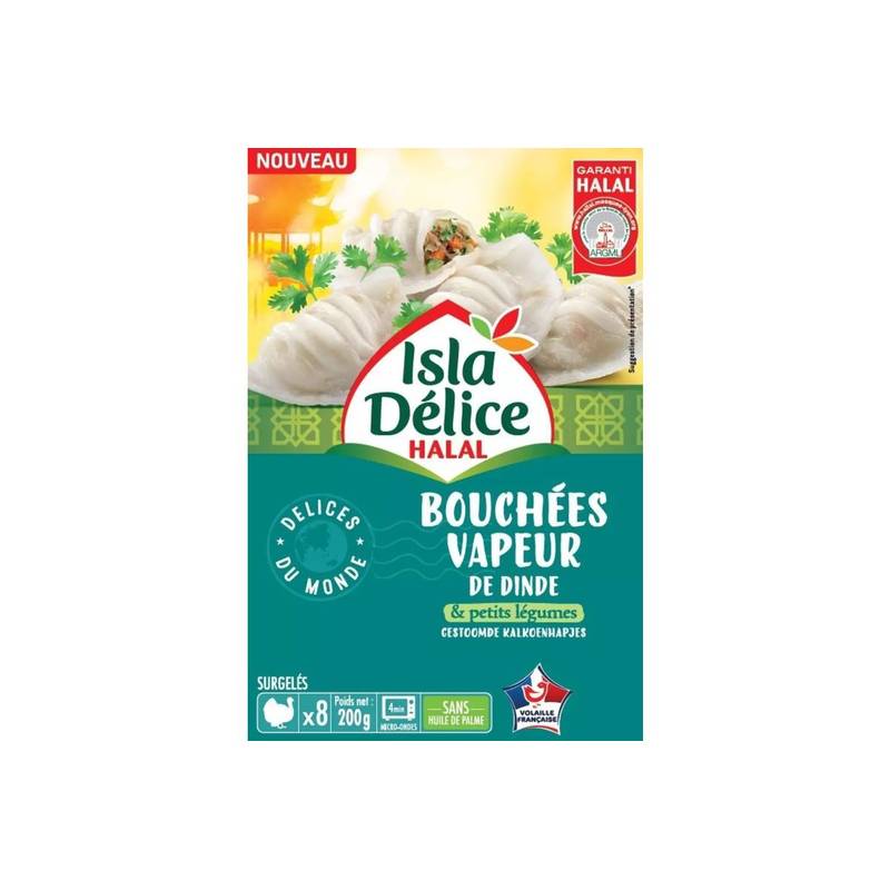 Isla Délice - Bouchées vapeur de dinde halal (8)