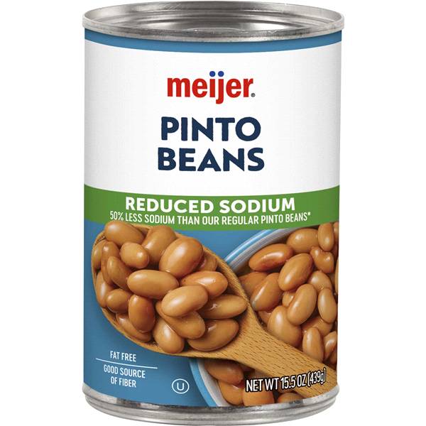 Meijer Reduced Sodium Pinto Beans (15 oz)