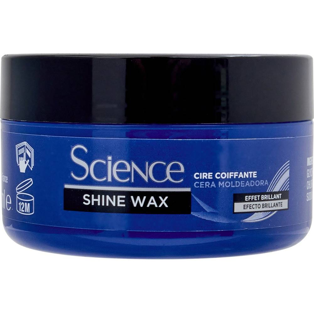 Science - Cire coiffante shine wax (75ml)