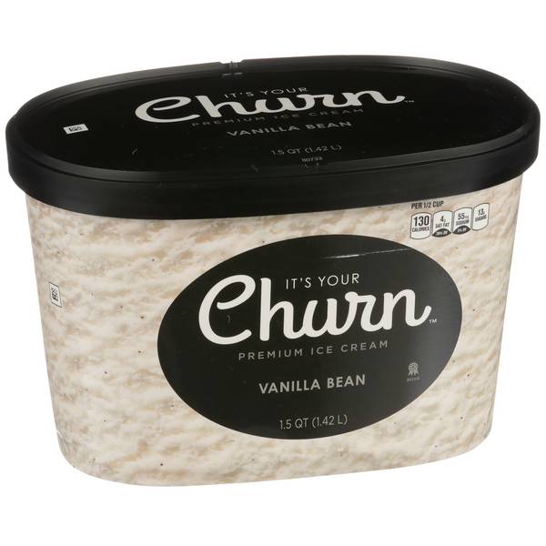 It's Your Churn Churn Premium Ice Cream (vanilla bean)