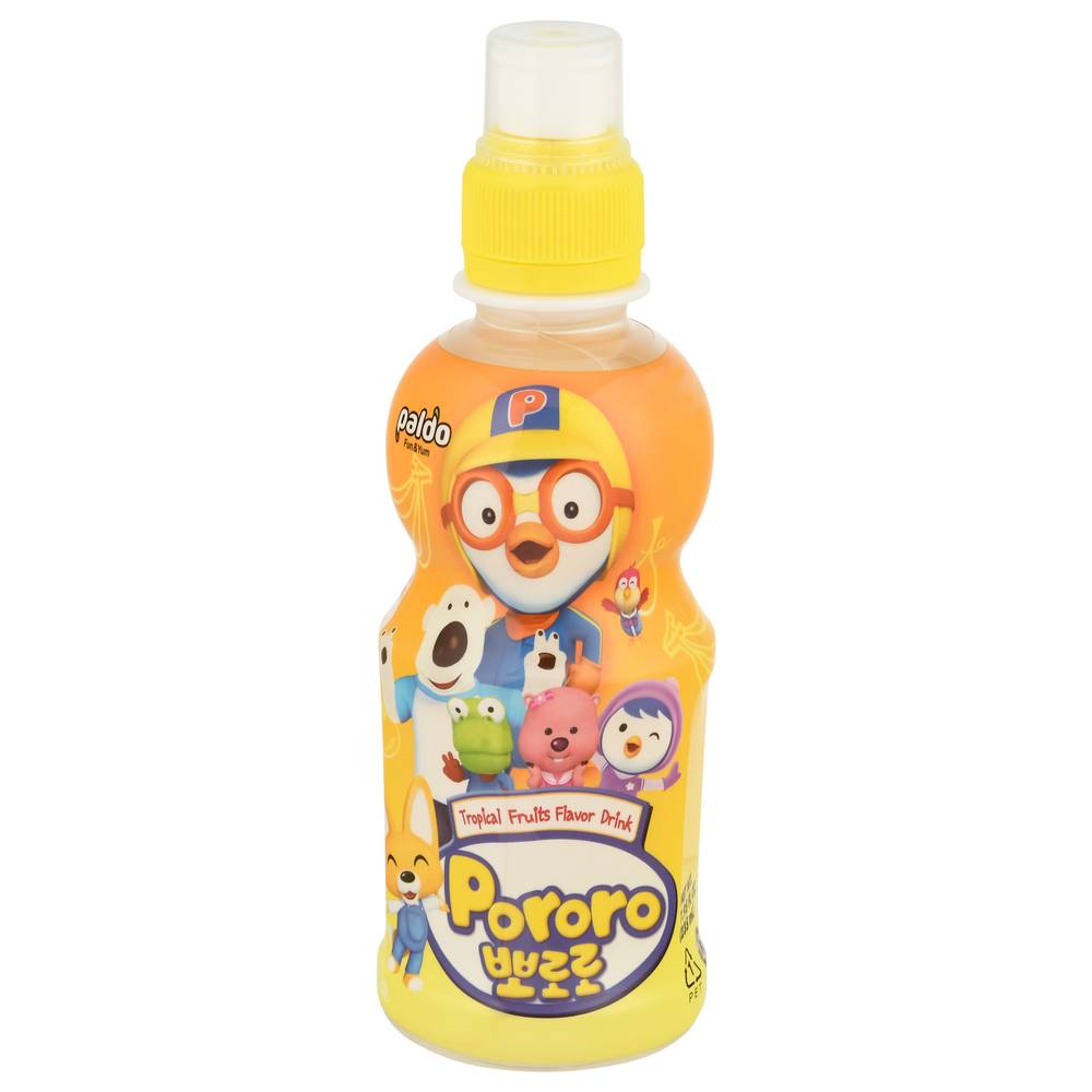 Paldo Pororo Tropical Fruits Flavor Drink (7.95 fl oz)