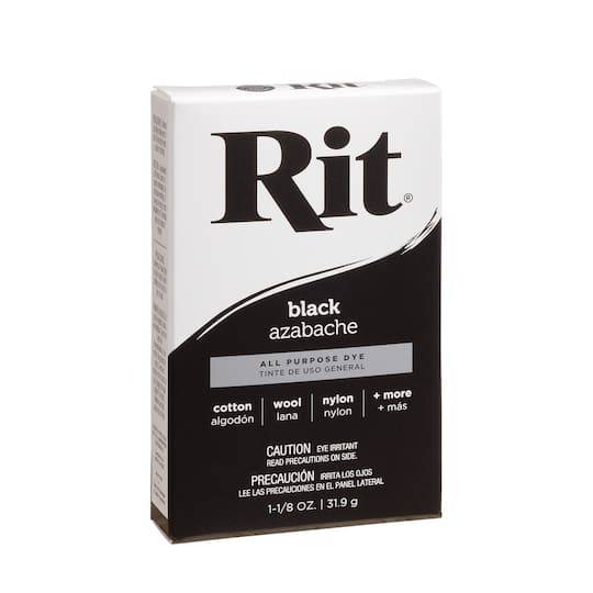 Rit All Purpose Powder Dye, Black (1.12 oz)