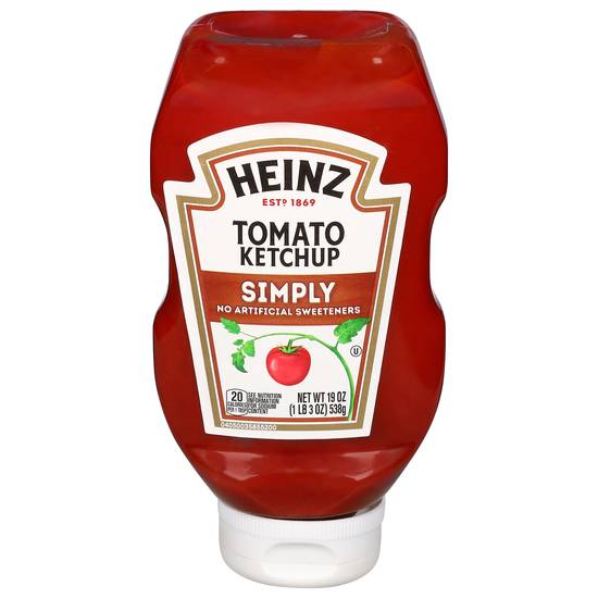 Heinz Tomato Ketchup With No Artificial Sweeteners