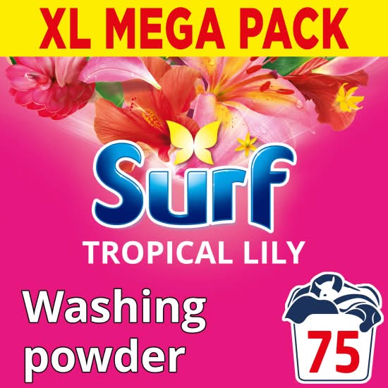 Surf Tropical Lily, Laundry Washing Powder (3.75kg)