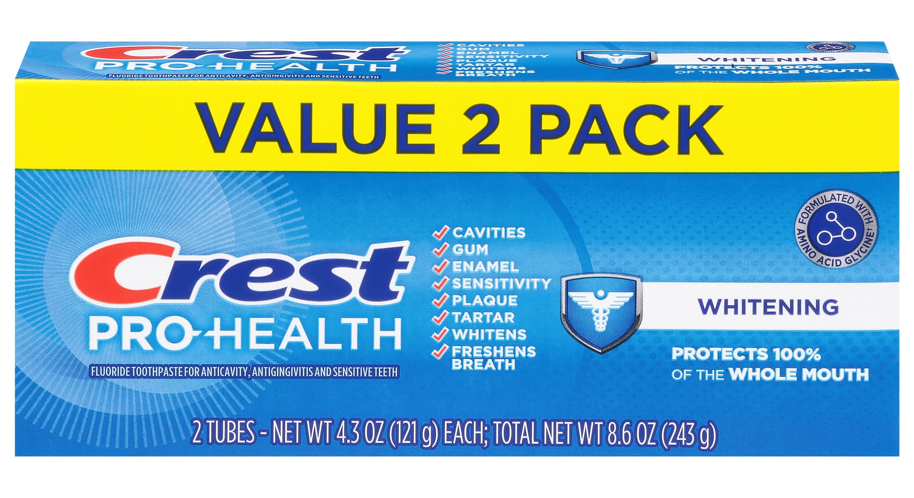 Crest Pro-Health Whitening Toothpaste (8.6 oz)