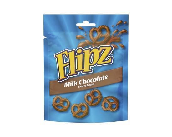 Flipz Milk Chocolate Coated Pretzels 90g