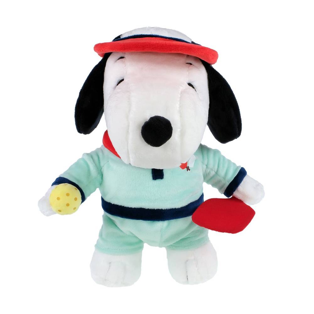 Peanuts Pickleball Snoopy Plush Toy, Multicolor