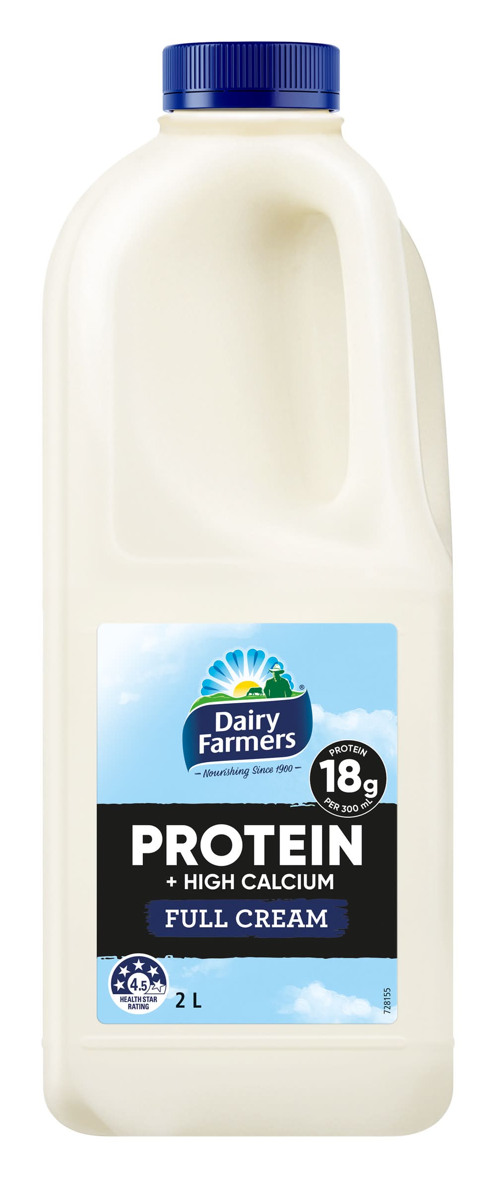 Dairy Farmers High Protein Full Cream Milk (2L)