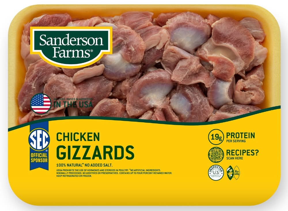 Sanderson Farms® Fresh Chicken Gizzards Tray