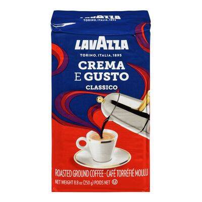 Lavazza Crema E Gusto Roasted Ground Coffee (250 g)