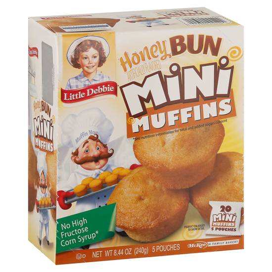Little Debbie Honey Bun Mini Muffins
