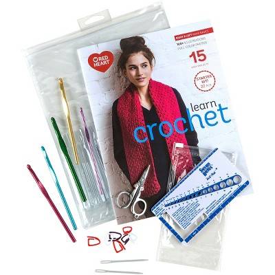 Red Heart Learn Crochet Kit