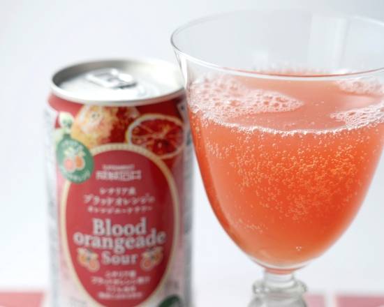 成城石井　シチリア産ブラッドオレンジのオレンジエードサワー　350ml　J-494