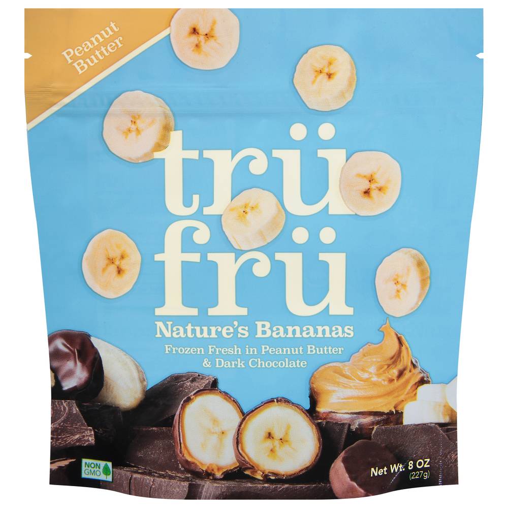 Tru Fru Peanut Butter and Dark Chocolate Bananas (8 oz)