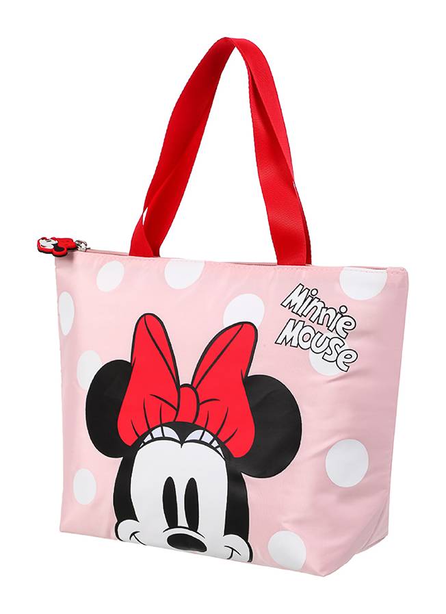 Miniso · Lonchera disney tipo tote minnie mouse rosa