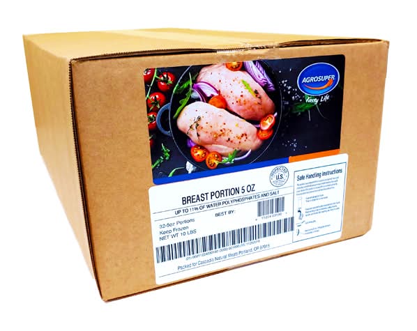 Agrosuper Chicken Breast Portions (10 lbs)