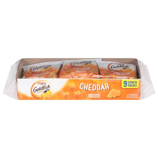 Goldfish 100% Real Cheese Cheddar Baked Snack Crackers