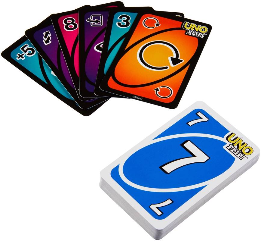 Uno juego de cartas flip!