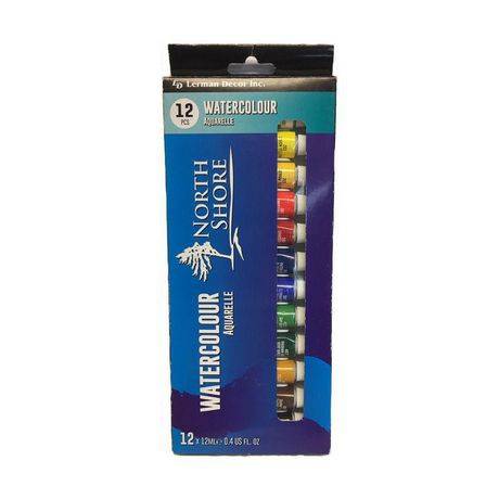 North Shore Watercolor Paint (12 x 12 ml)