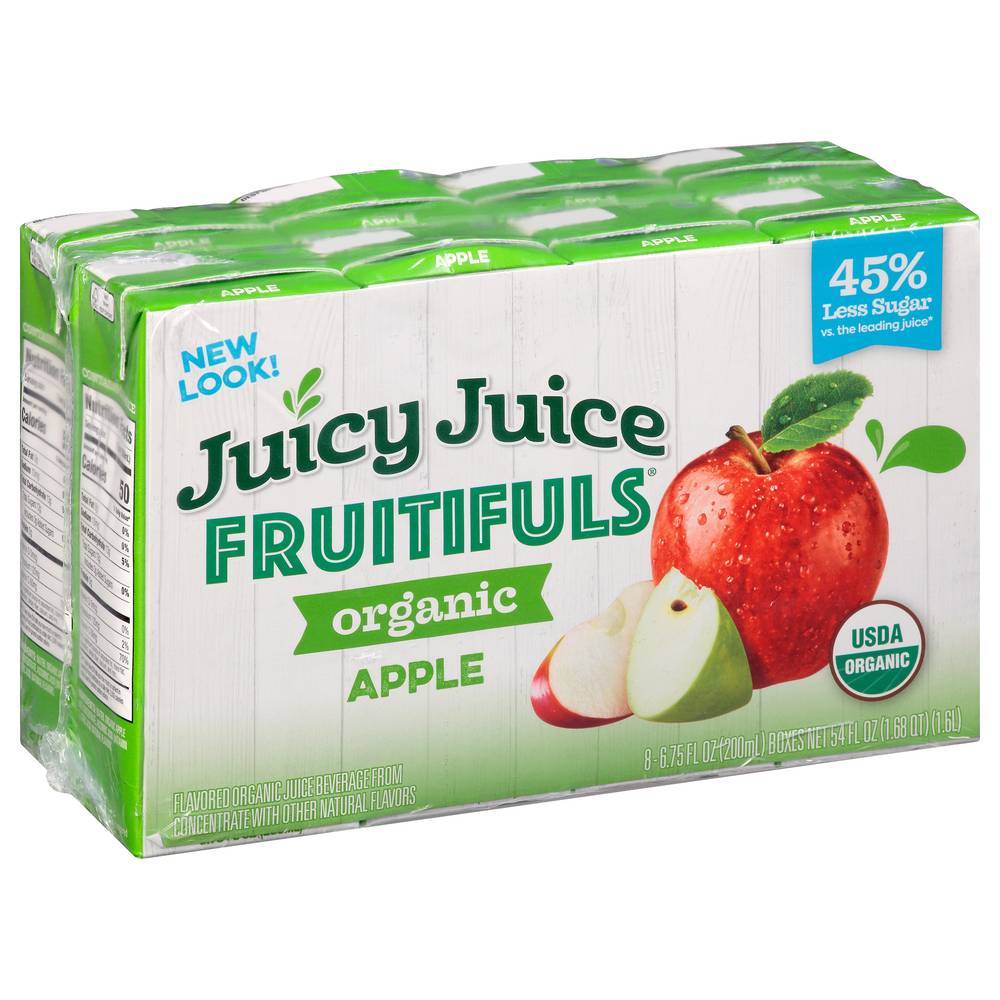 Juicy Juice Apple Quench Juice Boxes (8 x 6.7 fl oz)