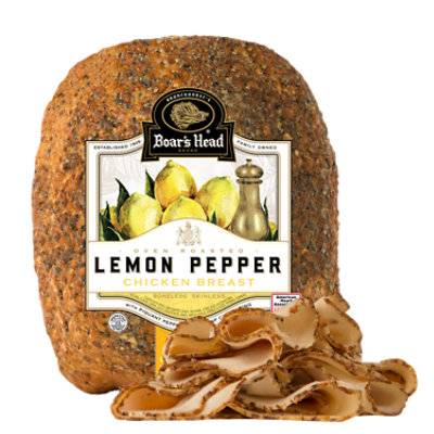 Boars Head Fresh-Sliced Chicken Lemon Pepper