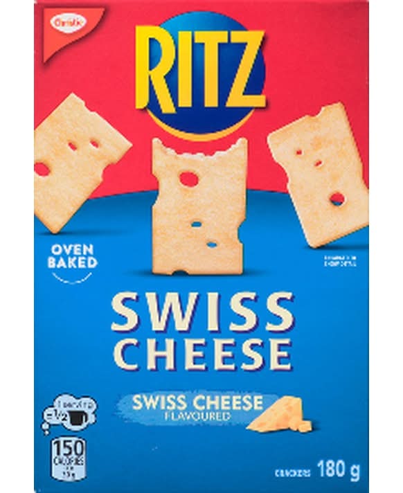 Ritz Oven Baked Crackers, Swiss Cheese (180 g)