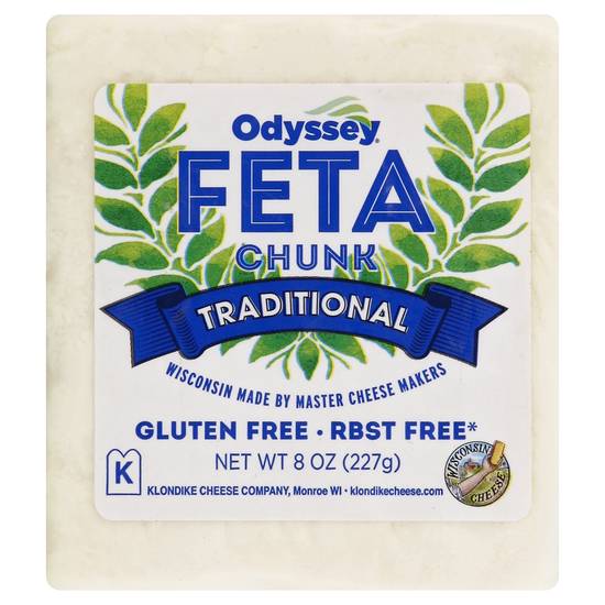 Odyssey Traditional Feta Chunk Cheese