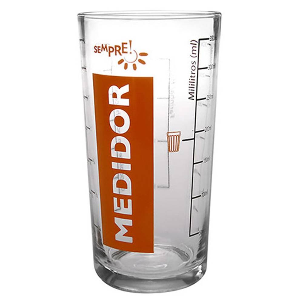 Nadir figueiredo copo vidro medidor (390ml)