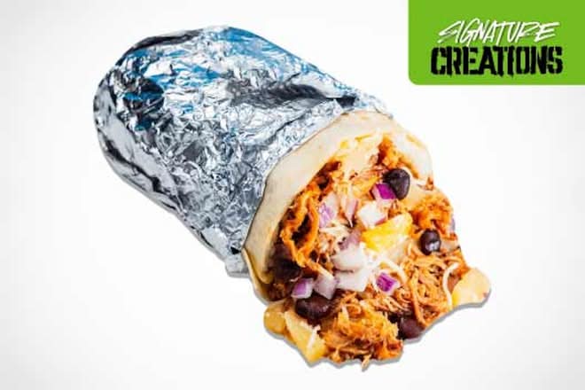 ALOHA PINEAPPLE PORK BURRITO